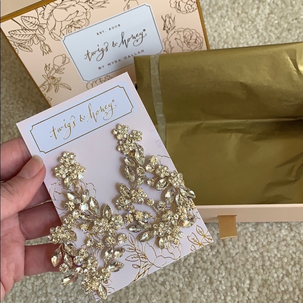 Twigs and Honey Kora earrings